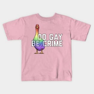 Do Gay And Be Crime Kids T-Shirt